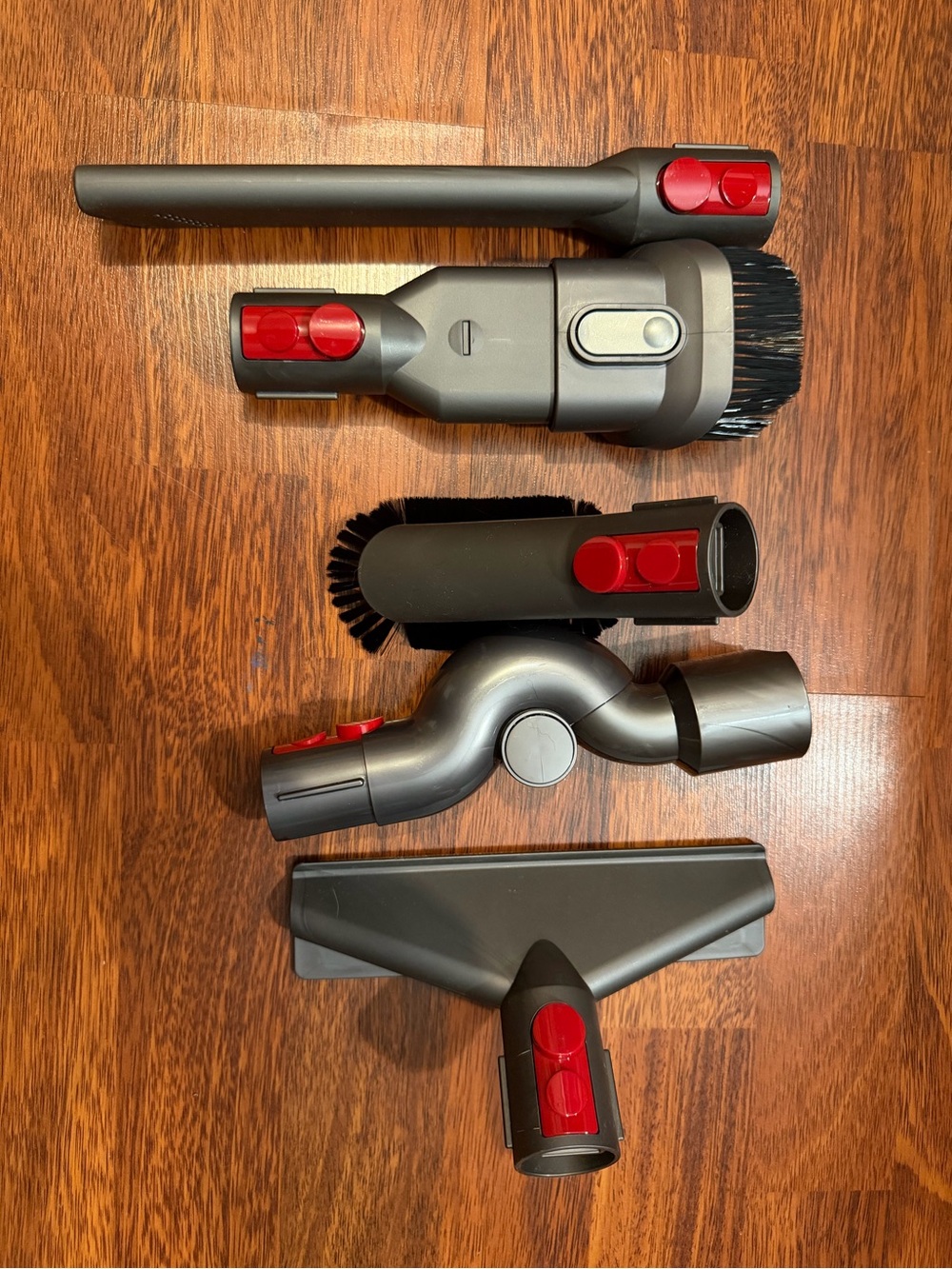 5 piece Original Dyson quick release accessories for v7/v8/v10/v11/v12/v15